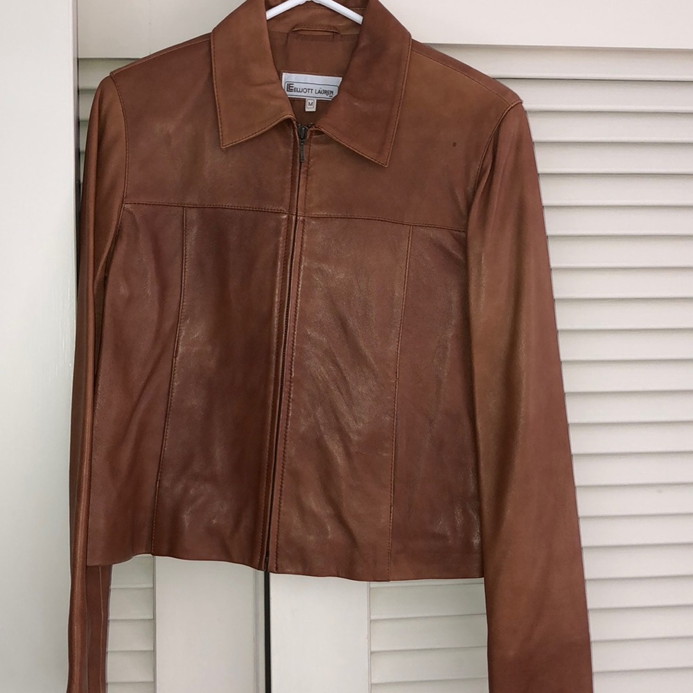 Elliot Lauren- Stunning leather coat